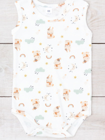 Боді для немовлят Носи своє модель 5067-016-5-zajchik-molochnij Фото