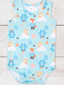 Боді для немовлят Носи своє модель 5067-016-4-zvrqta-svtlij-mentol Фото