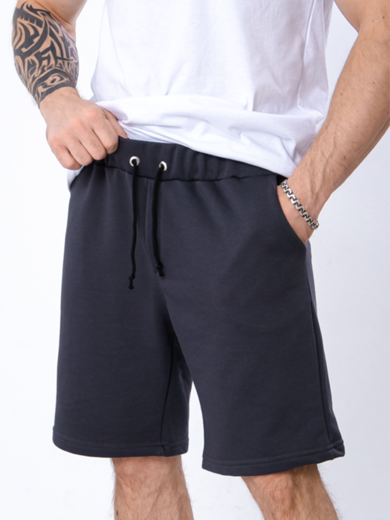 Шорты спортивные Носи своє модель 8429-104-temnij-asfalxt Фото