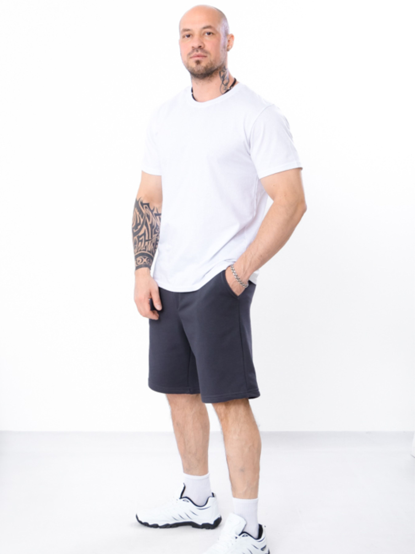 Шорты спортивные Носи своє модель 8429-104-temnij-asfalxt Фото