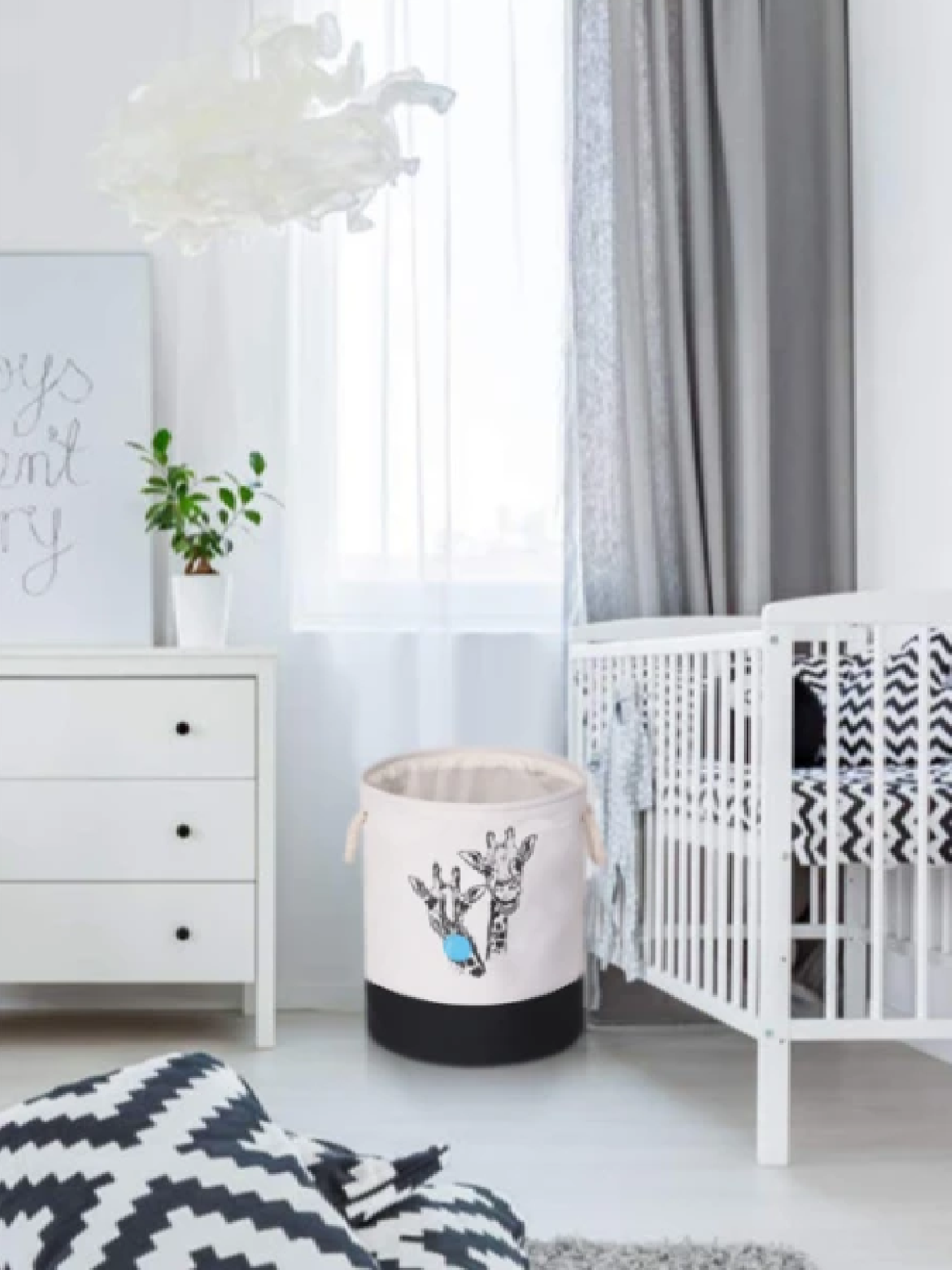 Корзина для Игрушек и Белья  Два Жирафа Lovely Svi  модель 9614948356160 Фото