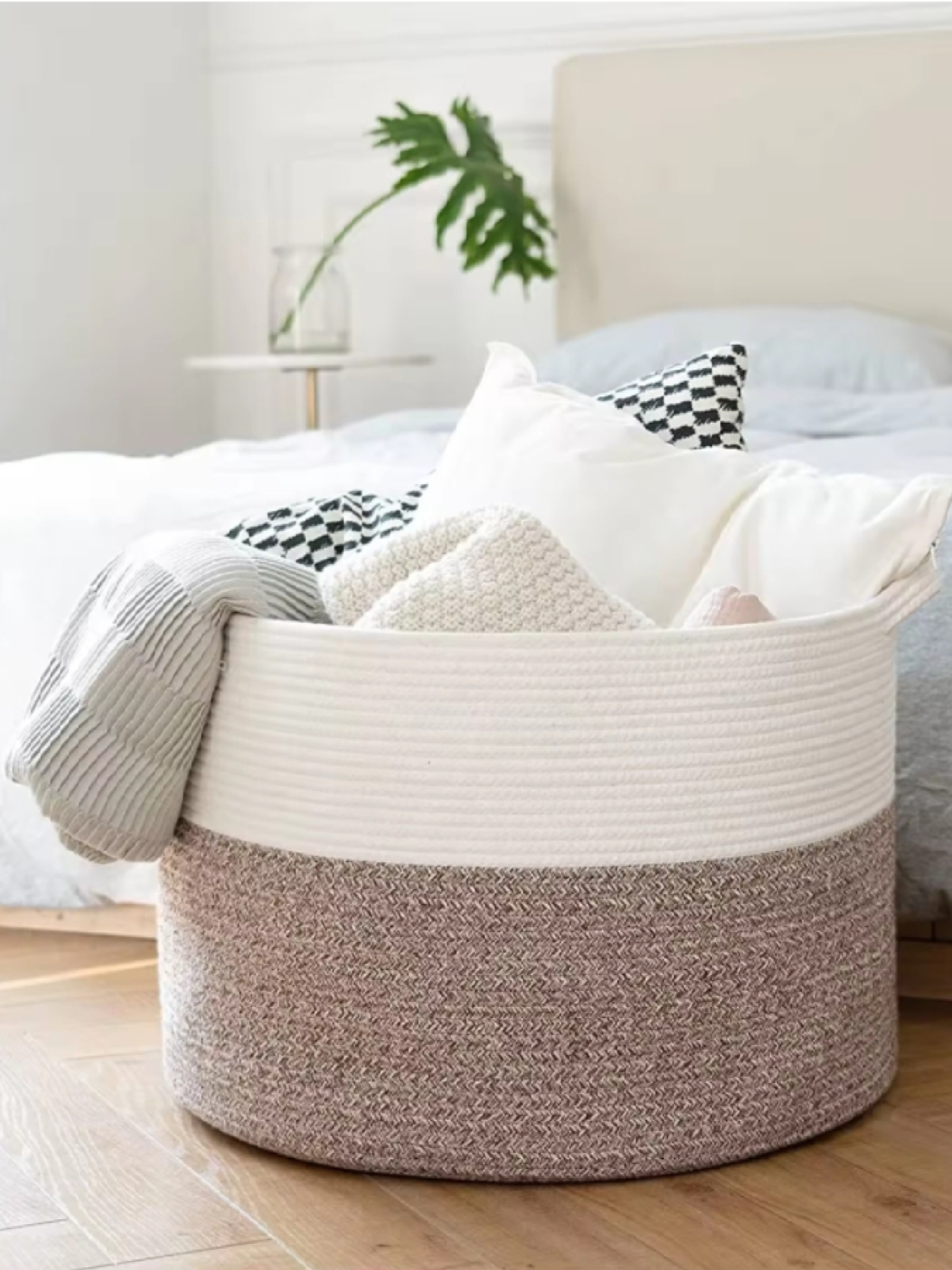 Корзина Органайзер для хранения белья или игрушек Светло -коричневый Lovely Svi  модель 6901203202403 Фото