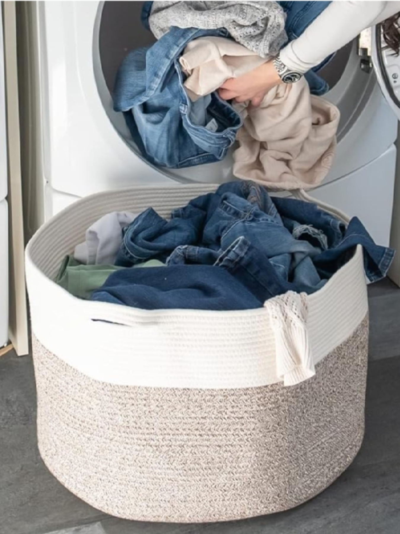 Корзина Органайзер для зберігання білизни або іграшок Світло коричневый Lovely Svi  модель 6901203202403 Фото