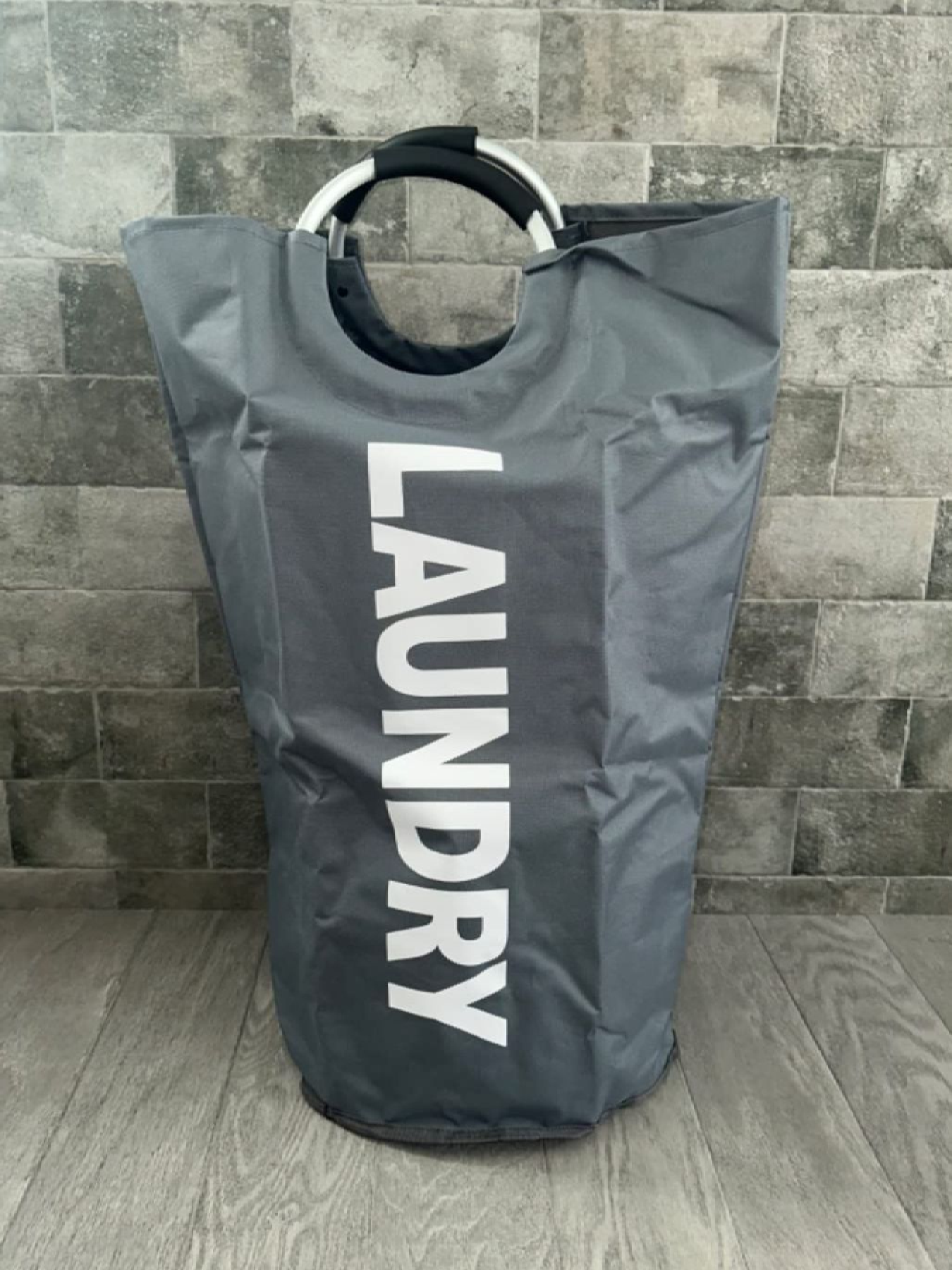 Кошик органайзер для білизни, речей, іграшок 82 л- складаний водонепроникний мішок – Сірий Lovely Svi  модель 6904561832749 Фото