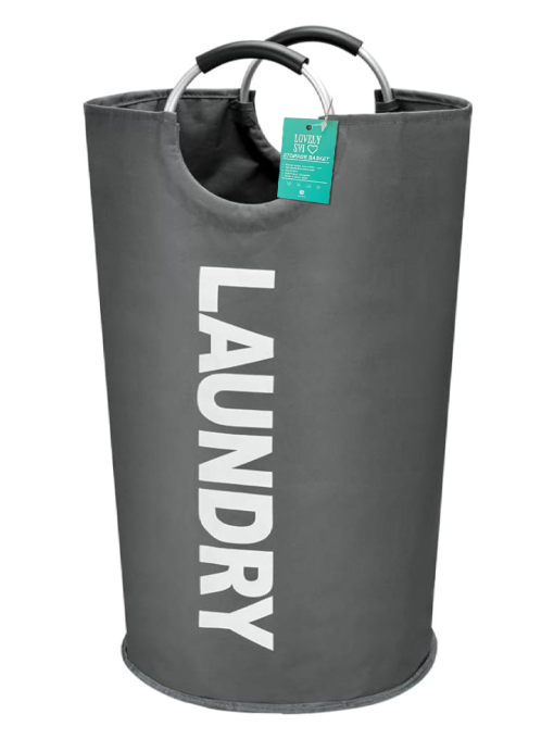 Кошик органайзер для білизни, речей, іграшок 82 л- складаний водонепроникний мішок – Сірий Lovely Svi  модель 6904561832749 Фото