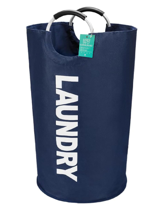Кошик органайзер для білизни, речей, іграшок 82 л- складаний водонепроникний мішок – Синій Lovely Svi  модель 6905478125474 Фото