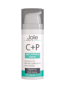 Омолаживающая сыворотка с витамином С+пептидами Jole модель jaws30 Фото