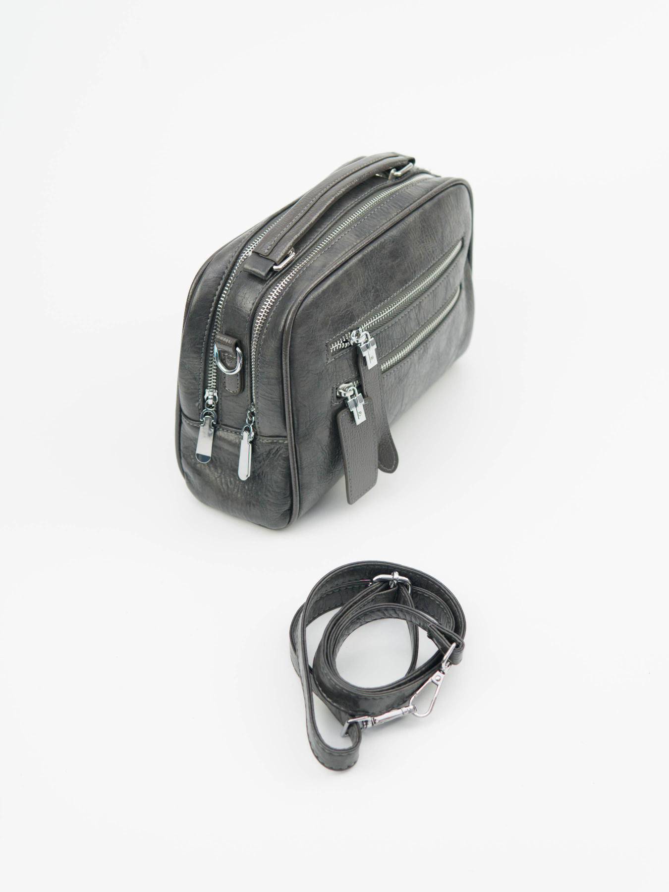 Сумка Angelo Vani модель 7697-2-D_Grey Фото