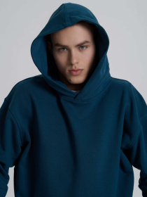 Худи Роза модель 240619_dark_blue Фото