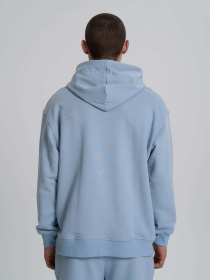 Худі Роза модель 240619_gray_blue Фото