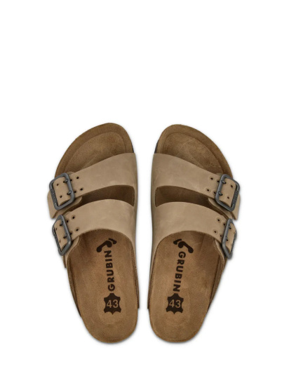 Шлепанцы Grubin модель gr-331421_beige — фото 4 - INTERTOP