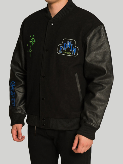 Бомбер EDWIN модель Edwin Куртка Angels Jacket Wool Cloth — фото 3 - INTERTOP