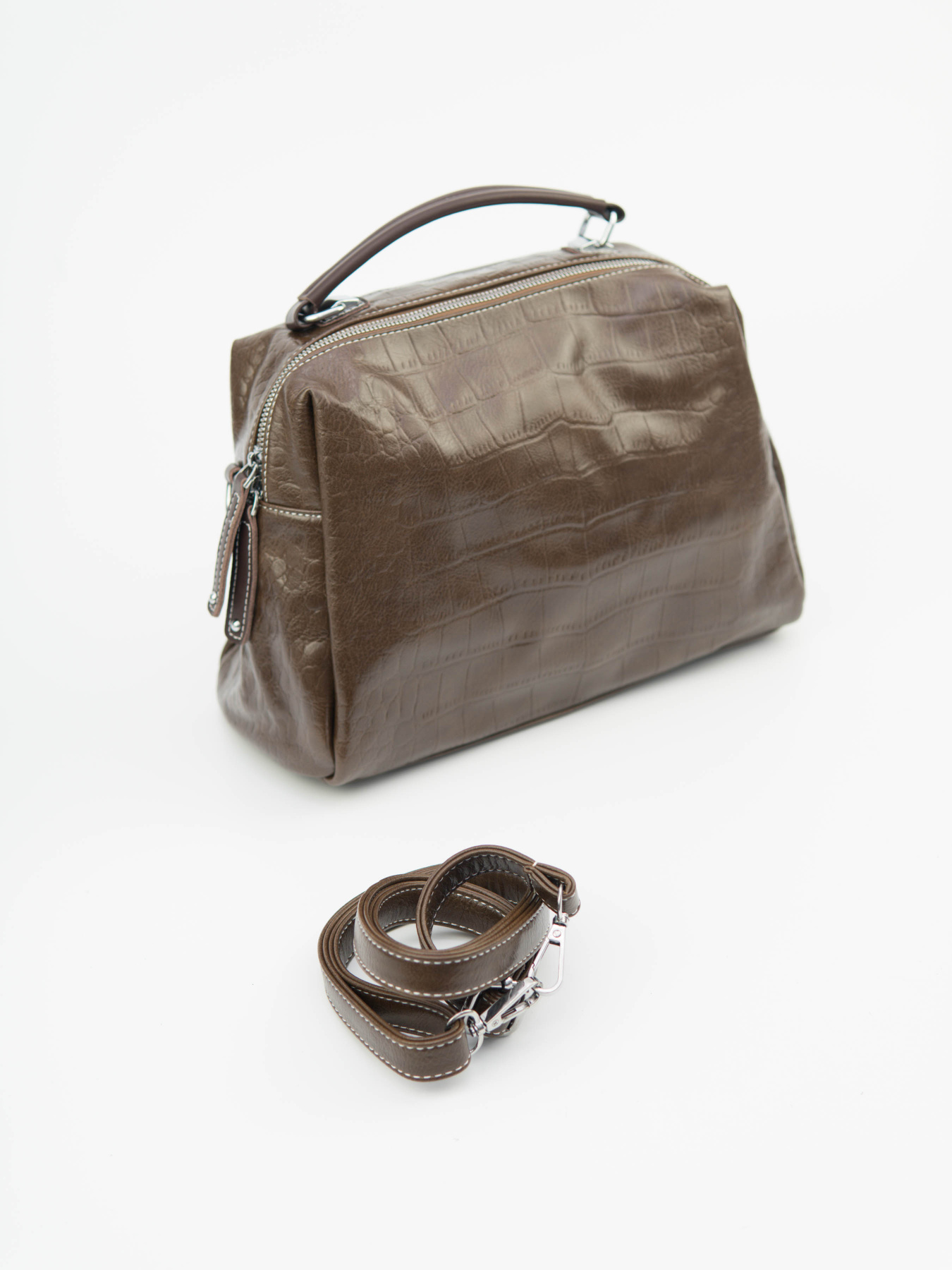 Сумка Angelo Vani модель 80930-U_Brown Фото