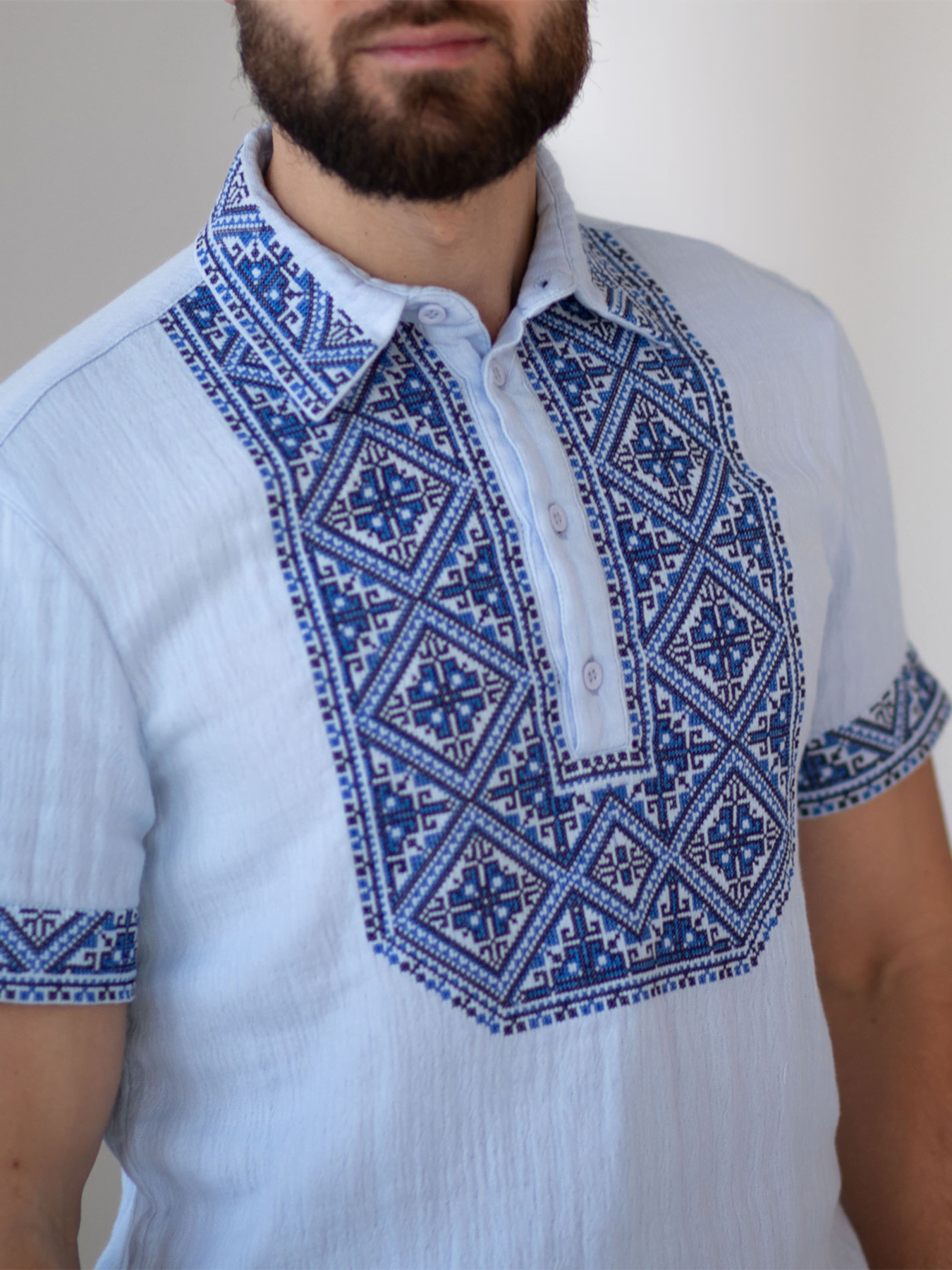 Вышитая рубашка Едельвіка модель 251-24-00 Фото