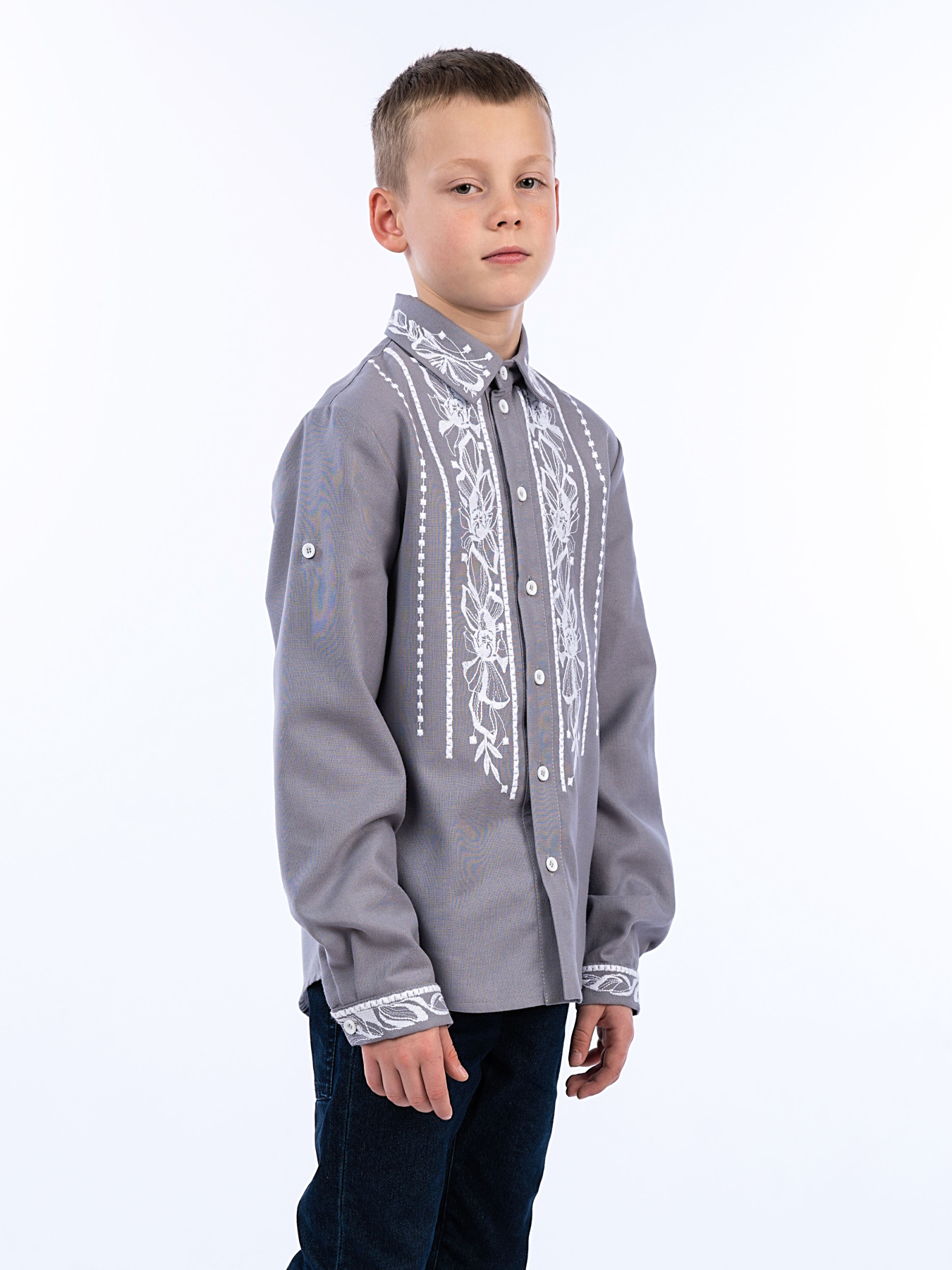 Вышитая рубашка Едельвіка модель 38-23-00 Фото