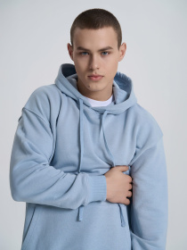 Худі Роза модель 231118_grey_blue Фото