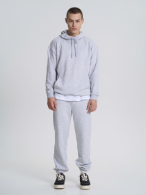 Худі Роза модель 231118_grey_melange Фото