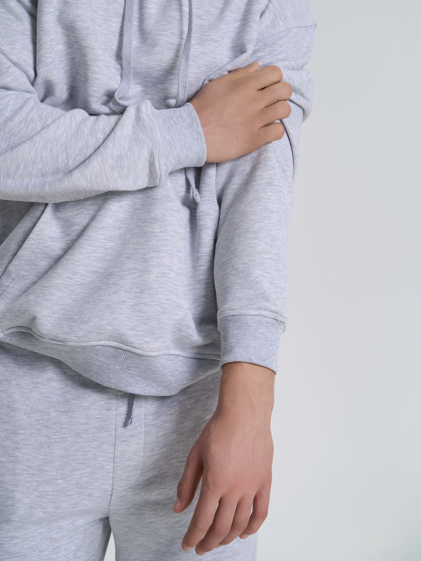 Худі Роза модель 231118_grey_melange Фото