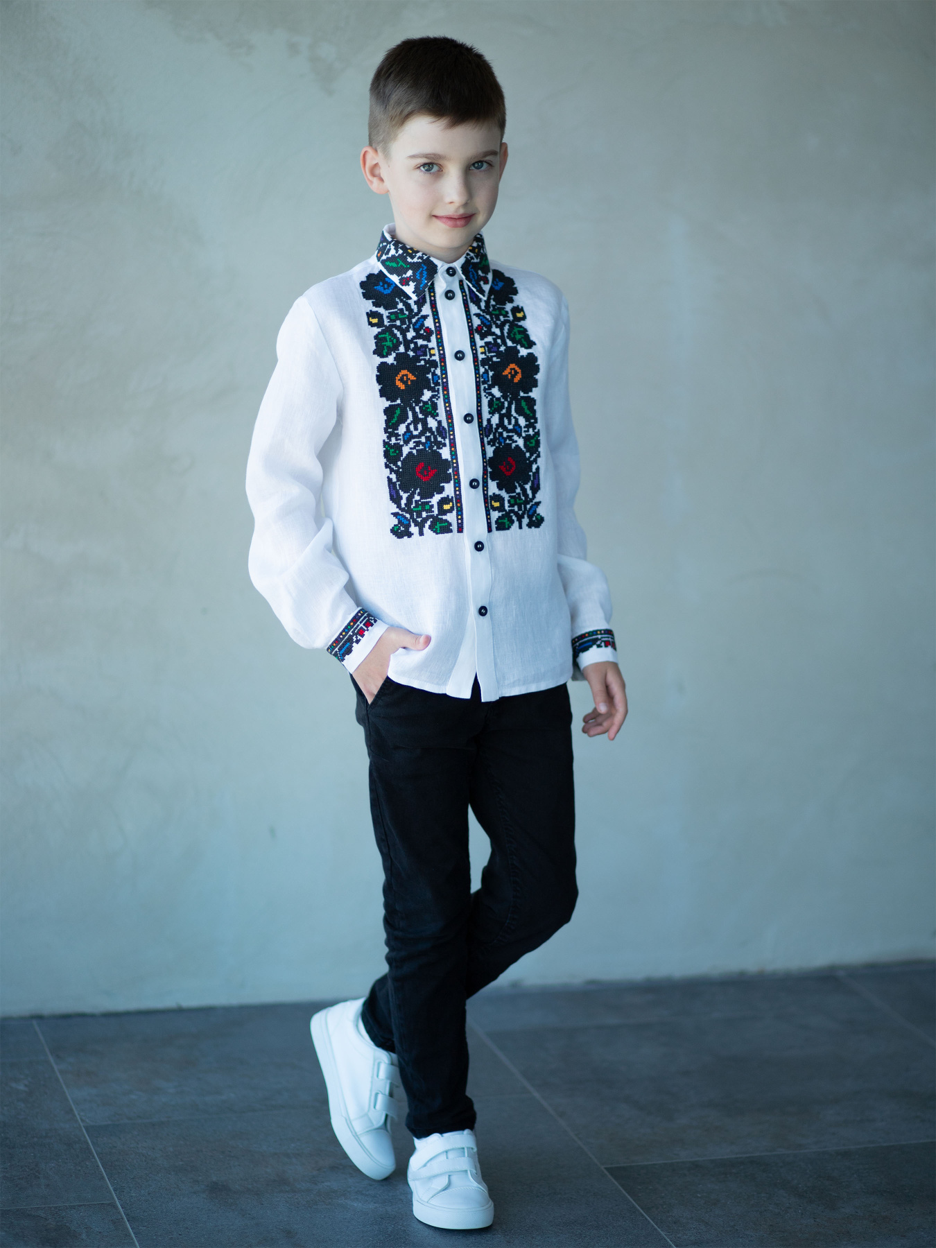 Вышитая рубашка Едельвіка модель 299-23-09 Фото