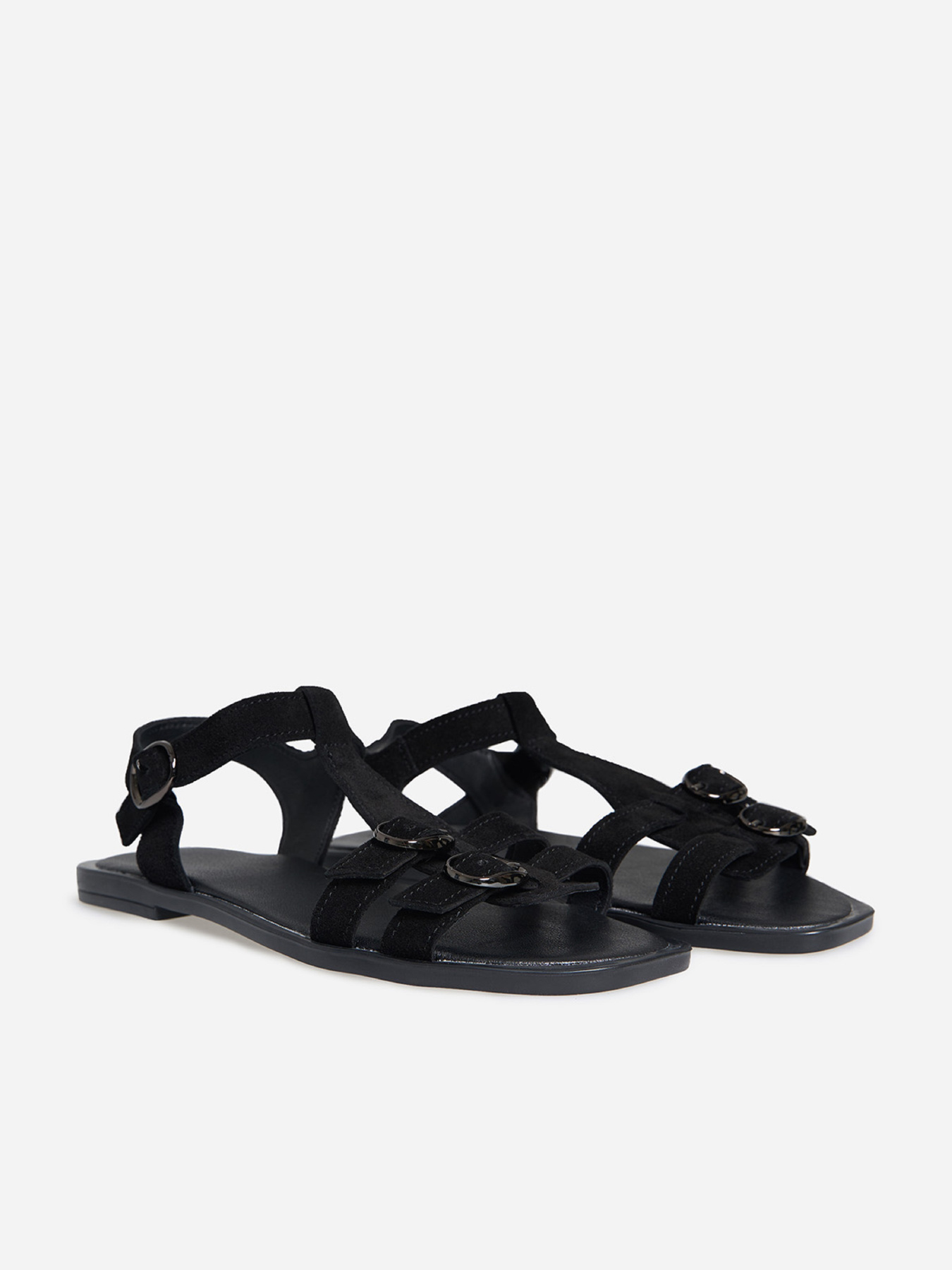 Сандалії ISSA Plus модель OB2-618_черный Сандалії ISSA Plus модель OB2-618_черный Фото