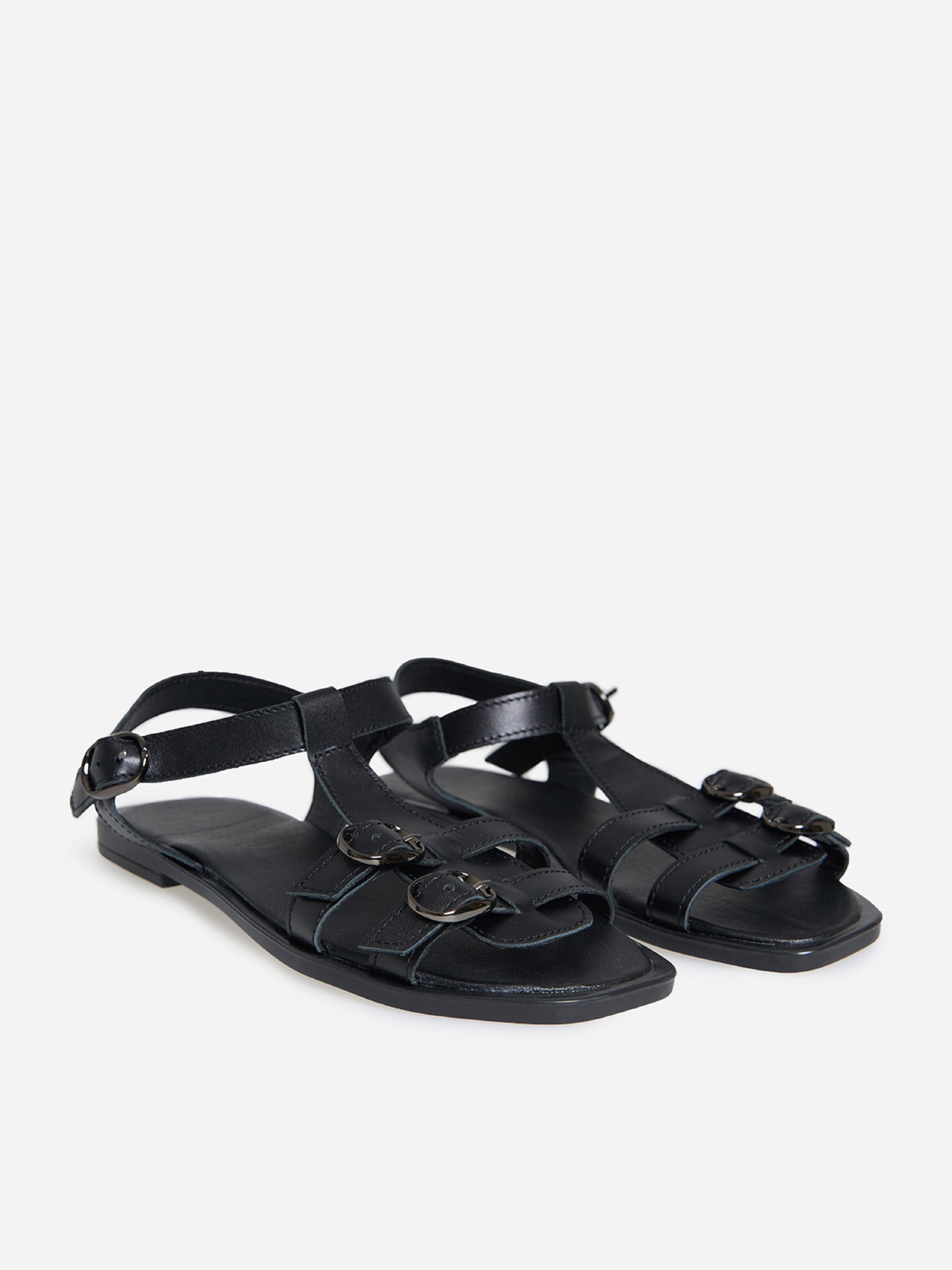 Босоніжки ISSA Plus модель OB2-619_черный Босоніжки ISSA Plus модель OB2-619_черный Фото