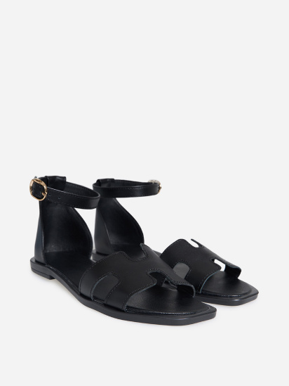 Босоніжки ISSA Plus модель OB2-621_черный — фото 4 - INTERTOP