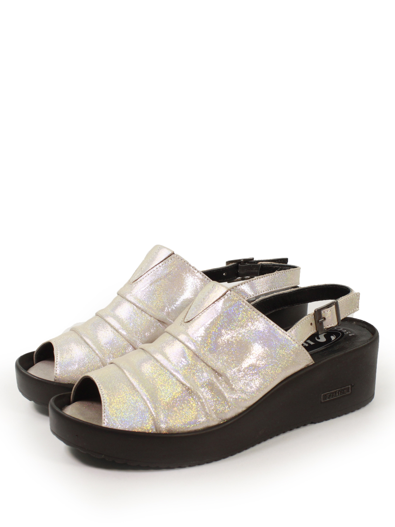 Босоножки It-girl модель 158-1054-pudra-glitter Фото