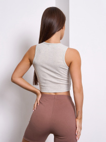 Топ ISSA Plus модель 12599_светло-серый Фото