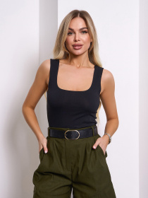 Майка ISSA Plus модель 15144_черный Фото