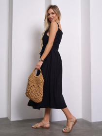 Сарафан ISSA Plus модель 15145_черный Фото