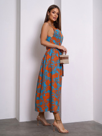 Сарафан ISSA Plus модель 15147_мультиколор Фото