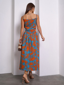 Сарафан ISSA Plus модель 15147_мультиколор Фото