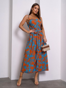 Сарафан ISSA Plus модель 15147_мультиколор Фото