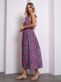 Сарафан ISSA Plus модель 15148_зеленый Сарафан ISSA Plus модель 15148_зеленый Фото