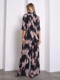 Костюм ISSA Plus модель 15152_коричневый Фото