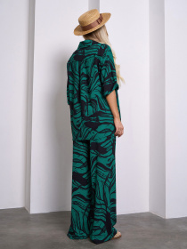 Костюм ISSA Plus модель 15153_зеленый Фото