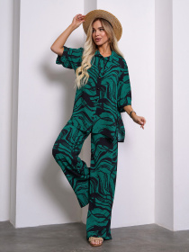 Костюм ISSA Plus модель 15153_зеленый Фото