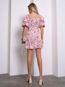 Сукня міні ISSA Plus модель SA-621_белый Фото