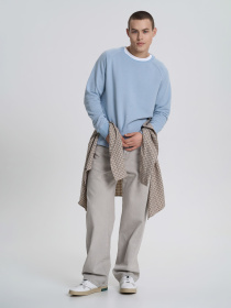 Свитшот Роза модель 240620_gray_blue Фото