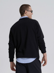 Світшот Роза модель 240620_black Фото