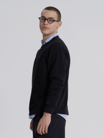 Світшот Роза модель 240620_black Фото