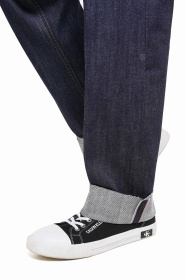 Джинси Джинсовые штаны с селвиджу модель aut21-jnsl-darkblue Фото