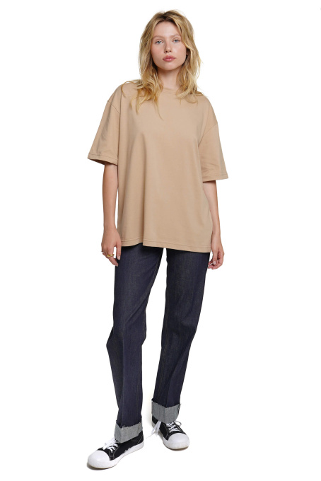 Футболки и поло Футболка модель aut21-tsh-beige Фото