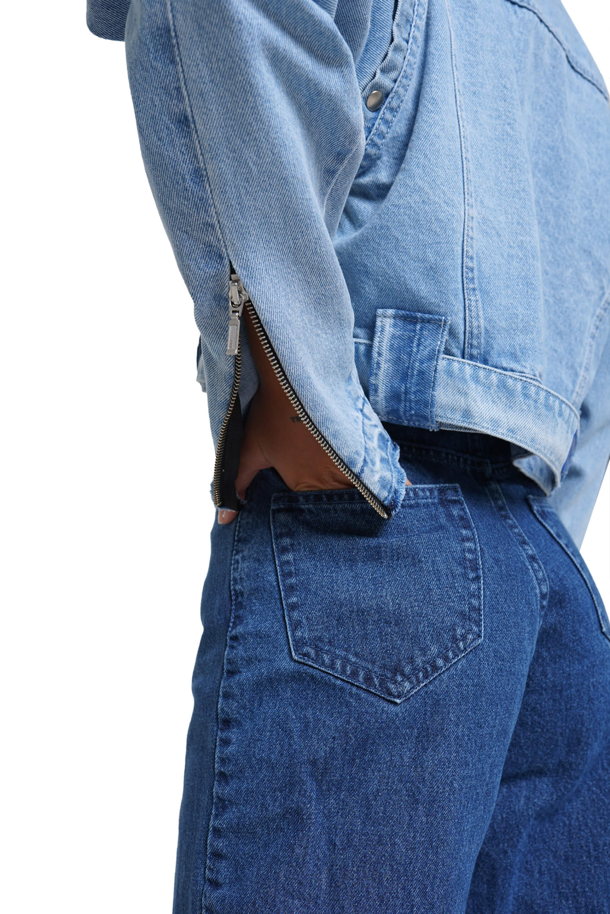 Джинсовая куртка Куртка джинсовая модель aut21-jc-blue Фото