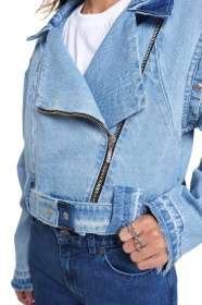 Джинсовая куртка Куртка джинсовая модель aut21-jc-blue Фото