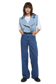 Джинсовая куртка Куртка джинсовая модель aut21-jc-blue Фото