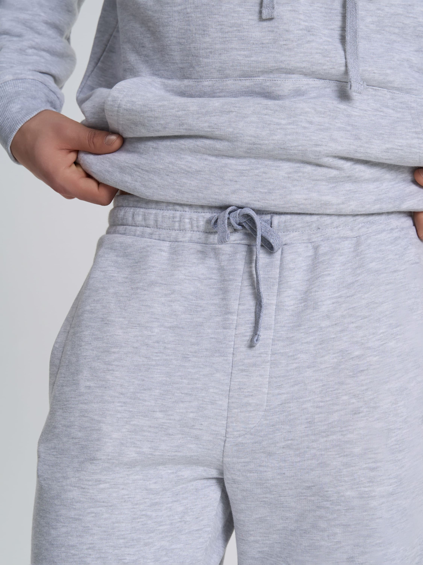 Джоггеры Роза модель 240621_gray_malange Фото