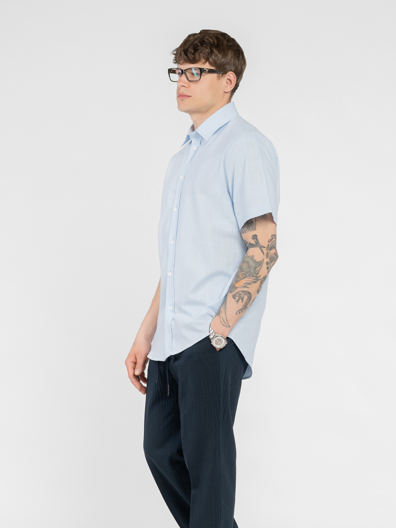 Сорочка повсякденна Arber модель M04.12.23.521 Фото