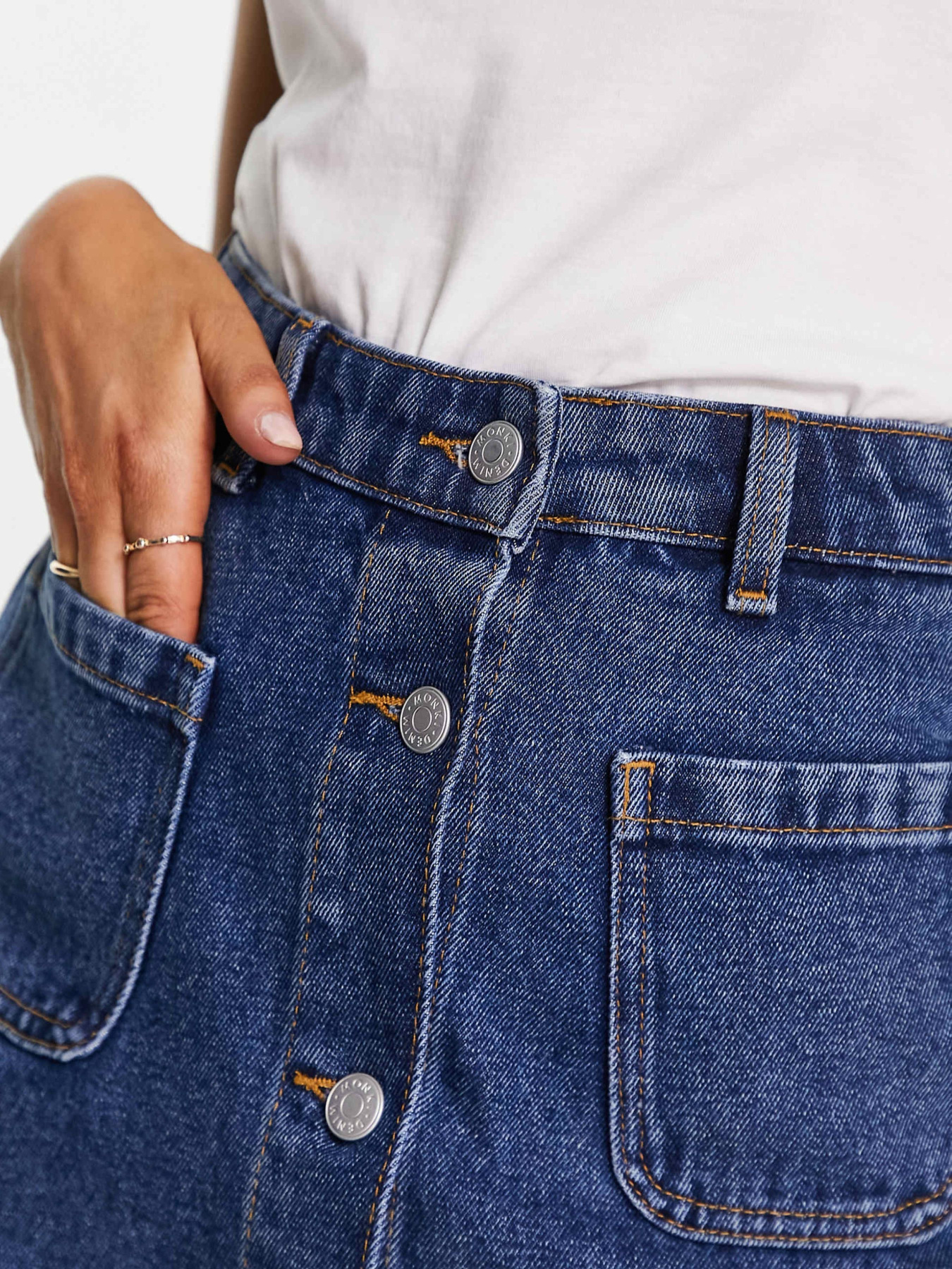 Юбка мини Monki модель 76860 Фото