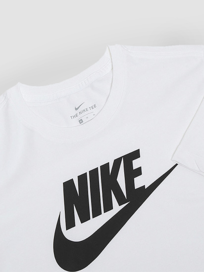Футболка NIKE Icon Futura модель AR5004-101 — фото 3 - INTERTOP